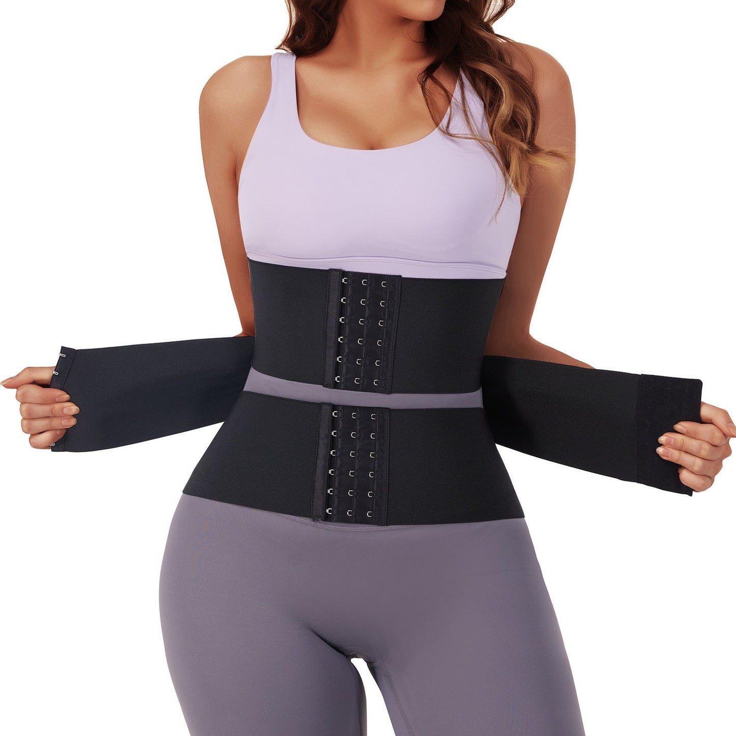 Women's Sports Waist Trainer Double Belt Corset