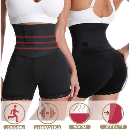 Culotte gainante de fitness – Sous-vêtement gainant taille haute sans couture pour femmes