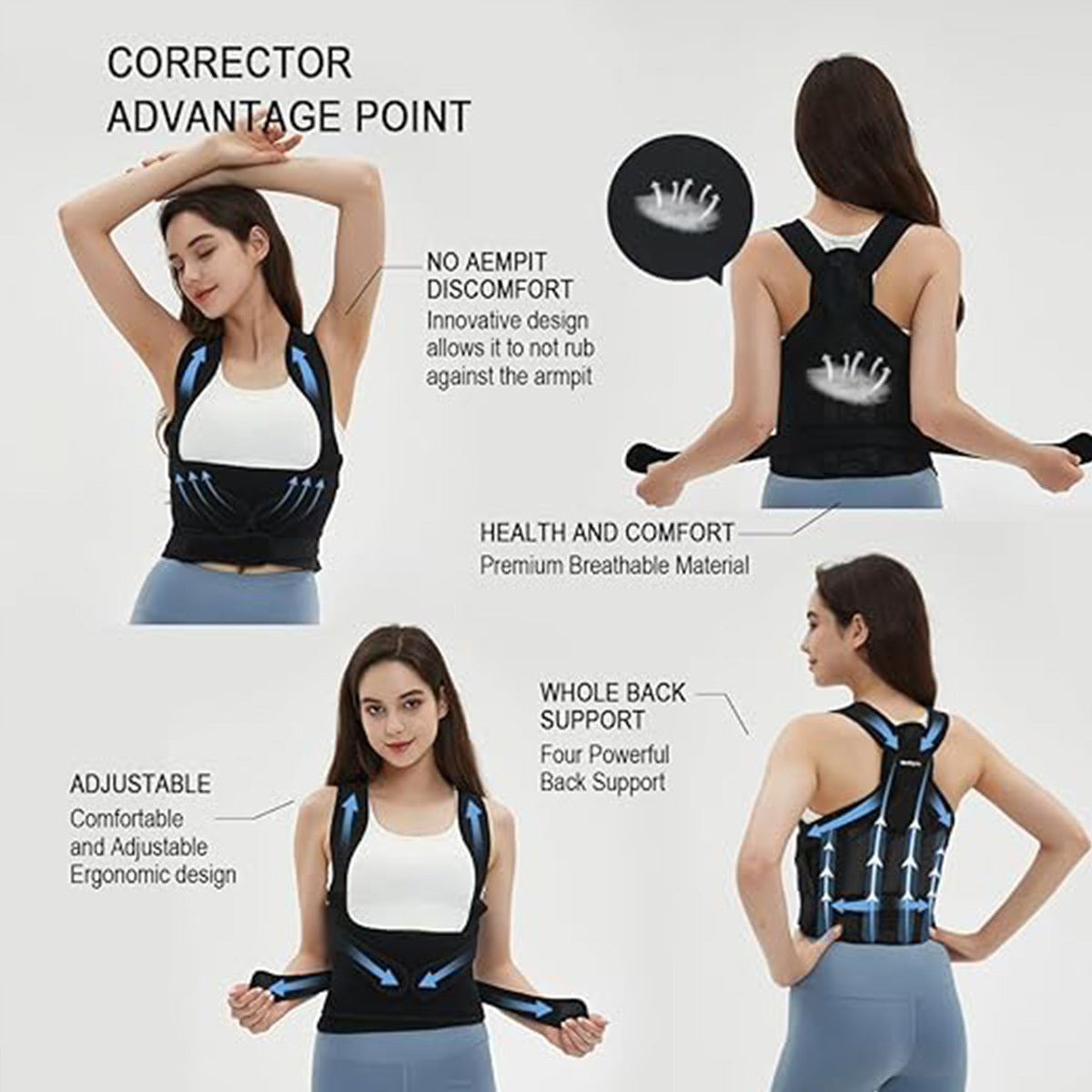 Gilet d'entraînement à la taille et ceinture corset