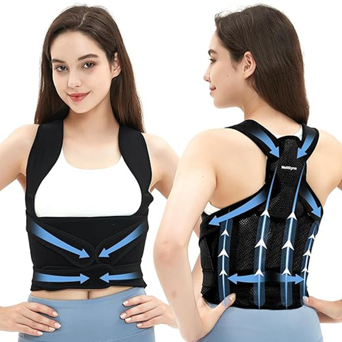 Gilet d'entraînement à la taille et ceinture corset